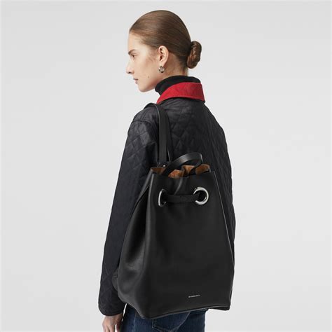 burberry grommet backpack|BURBERRY Calfskin Grommet Detail Backpack Black.